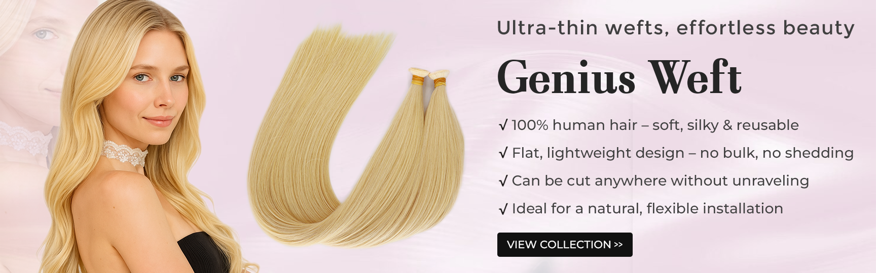 Genius Weft Hair Extensions - AZ Hair Vietnam Verified Manufacturer