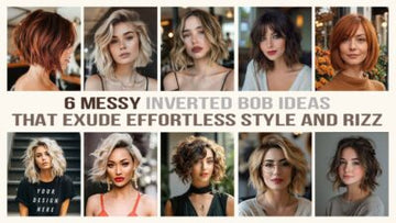 6 Messy Inverted Bob Ideas That Exude Effortless Style and Rizz 2024