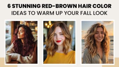 6 Stunning Red-Brown Hair Color Ideas to Warm Up Your Fall Look