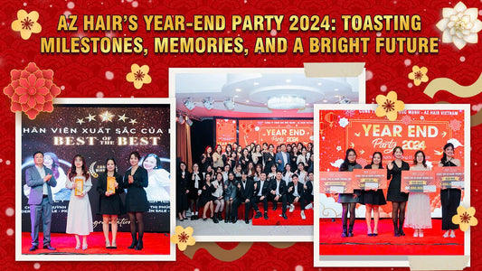 AZ Hair’s Year-End Party 2024: Toasting Milestones, Memories, and a Bright Future