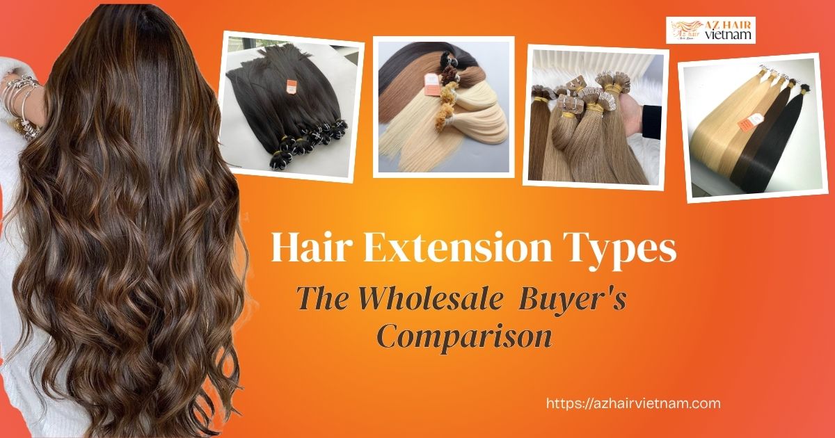 Hair Extension Types: The Wholesale Buyer's Comparison