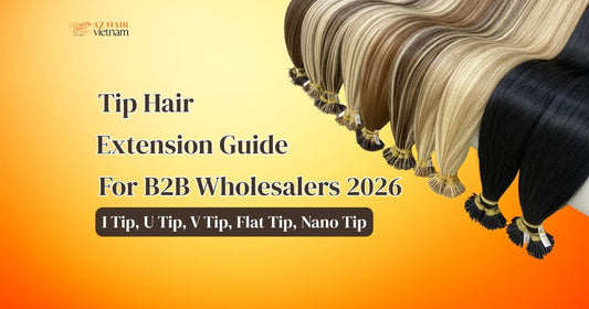 Tip Hair Extension Guide for B2B Wholesalers 2026