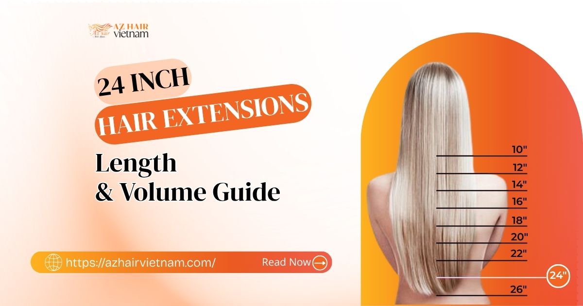 24 Inch Hair Extensions: Length & Volume Guide