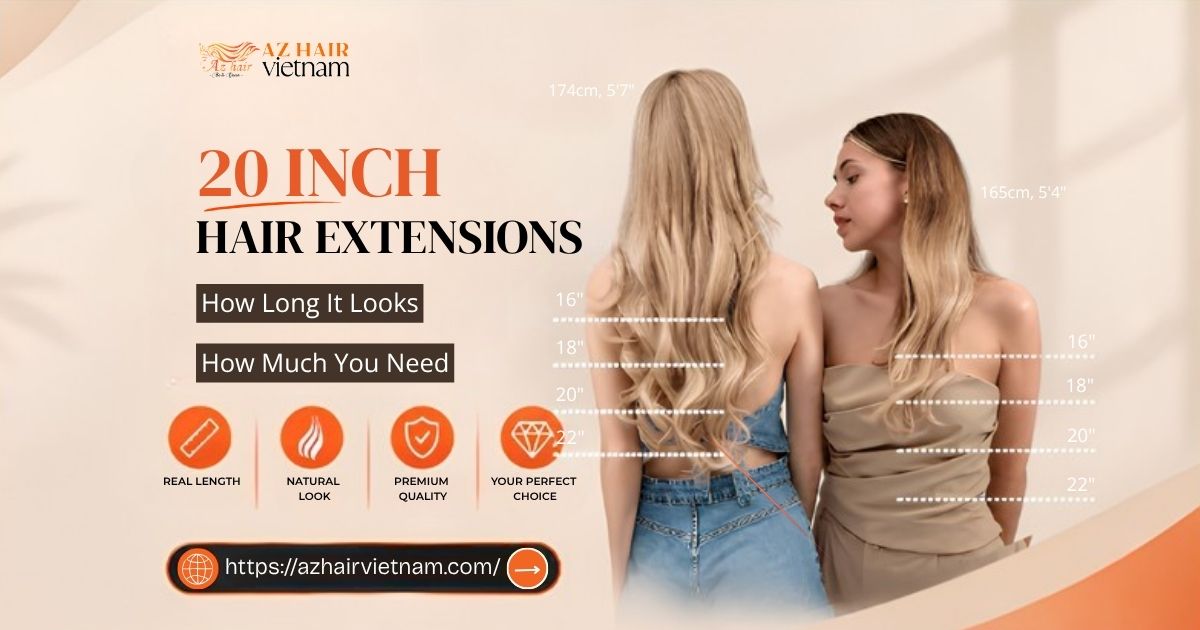 20 Inch Hair: How Long It Looks and How Much You Need