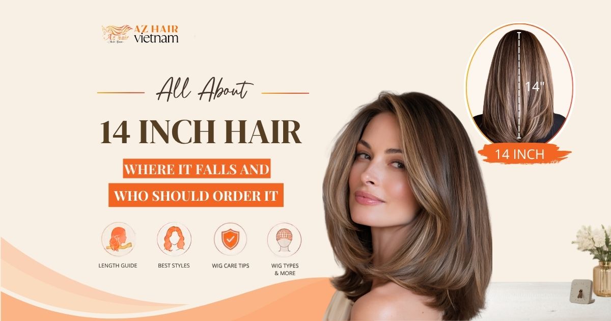 14 Inch Hair: Where It Falls and Who Should Order It