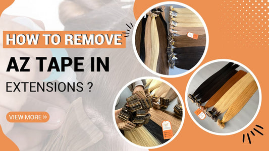 How To Remove AZ Tape In Extensions?