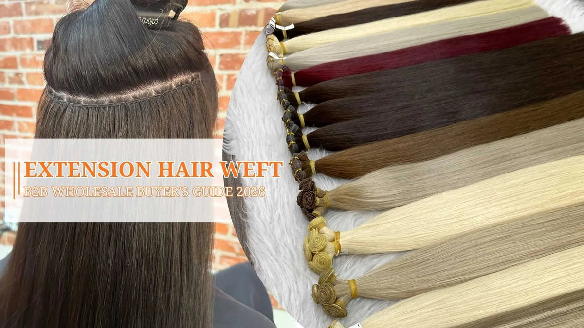 Extension Hair Weft: B2B Wholesale Buyer's Guide 2026