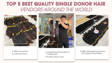Top 5 Best Quality Single Donor Hair Vendors Around The World