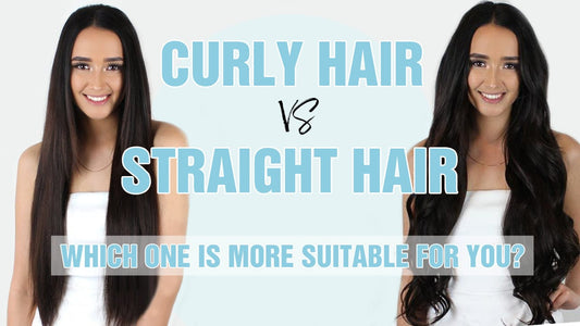 Curly Hair Extensions vs Straight Hair Extensions: Which One Is More Suitable For You?