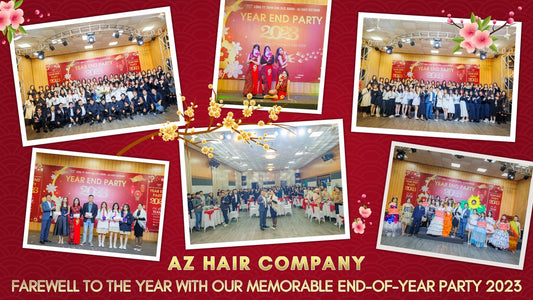 AZ Hair Company – Farewell to the Year with Our Memorable End-of-Year Party 2023
