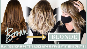 Transition From Brunette To Blonde Without Damage With These Expert Tips