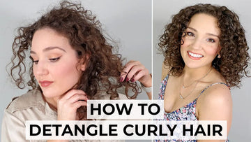 How To Detangle Curly Hair