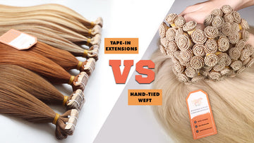 Hand-tied Weft vs Tape Ins: Which One Is Beter?