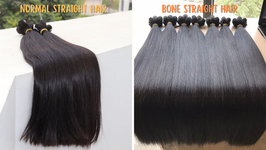 Natural Straight Hair and Bone Straight Hair: What Are The Differences?