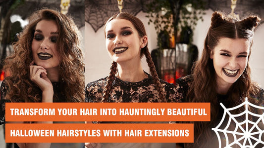 6 Hauntingly Beautiful Halloween Hairstyles with Hair Extensions