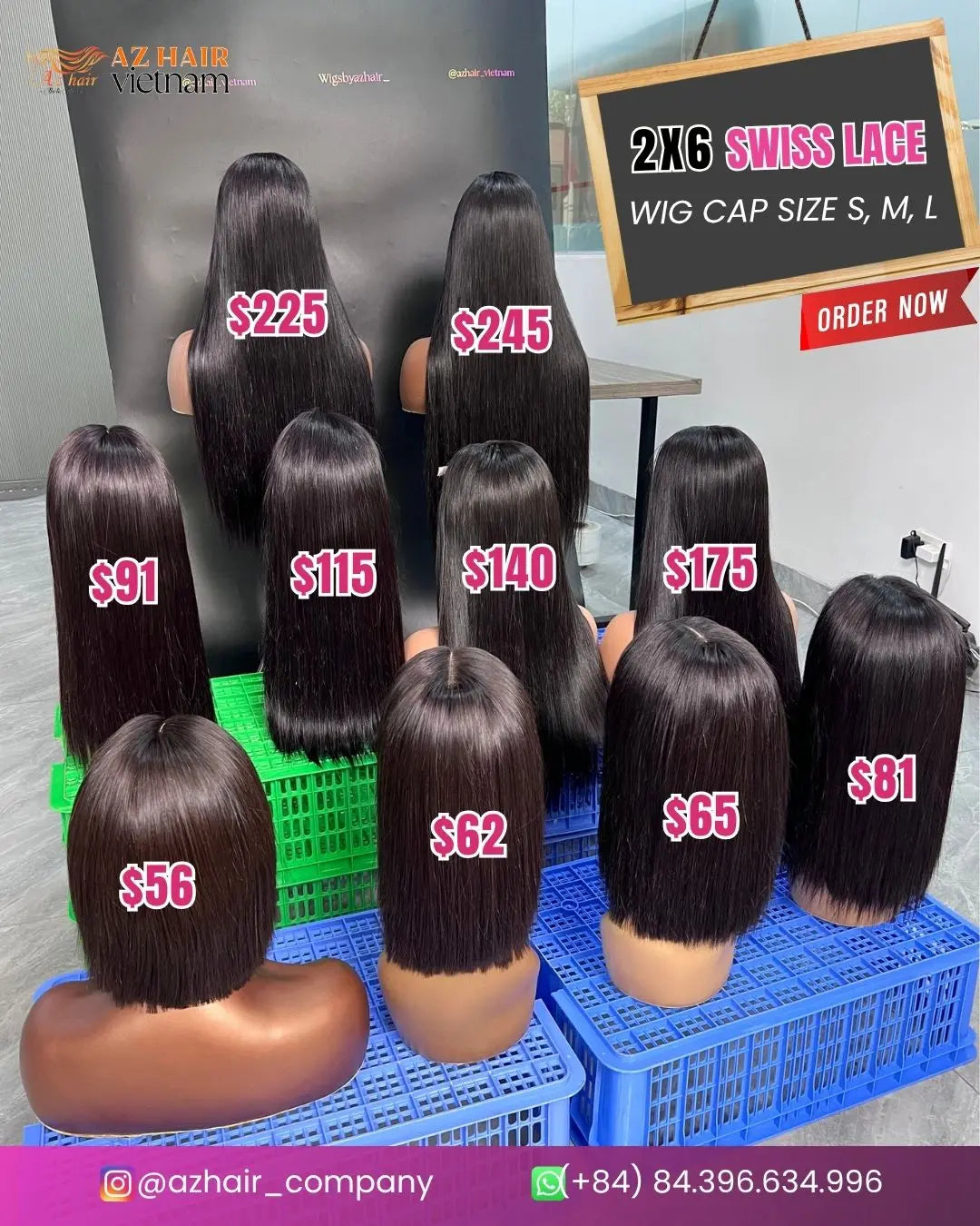 Pre-made Wigs (Ready to Wear)