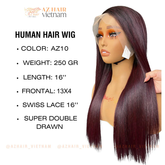 13x4 Lace Front Wig Texture