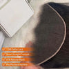 13x6 Swiss Lace Frontal - Bone Straight | #1B Natural Black