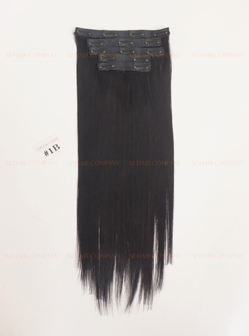 Natural Black (#1B) Regular Clip-In Hair 150g