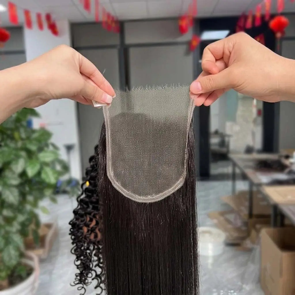5x5 HD Lace Closure 20 Inch Lace Detail
