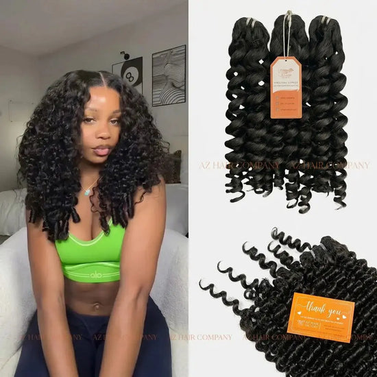 (A8) Combo Water Curly Bundles Model 