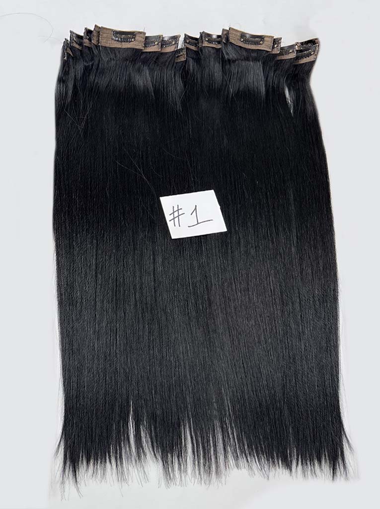 AZ Hair Regular Clip-In Hair 16-26 Inch 150g 1 Color Texture