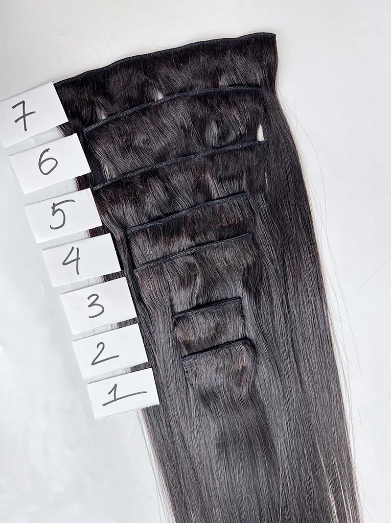 AZ Hair Regular Clip-In Hair 16-26 Inch 150g 1 Color