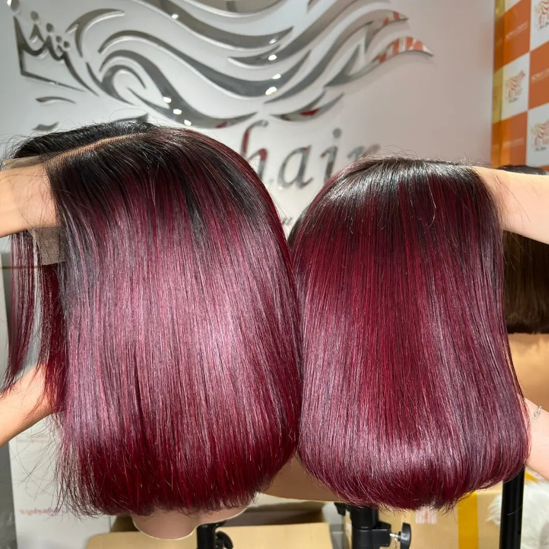 Bob Wig - 2x4 HD Lace Closure Wig 12 Inch Straight HD Lace Hero