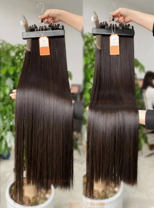 Combo Bone Straight Bundles #1B Texture
