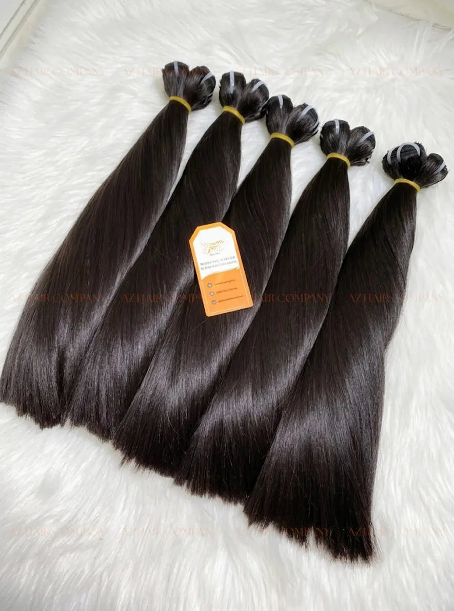 Combo Bone Straight Bundles #1B  Weft