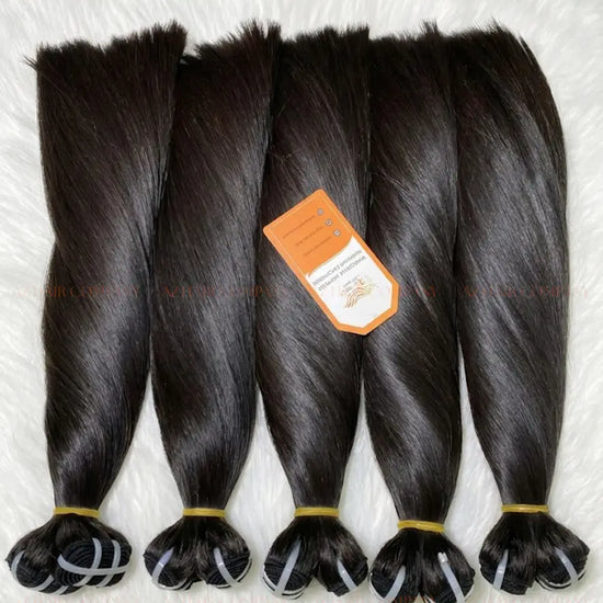 Combo Bone Straight Bundles #1B  Weft