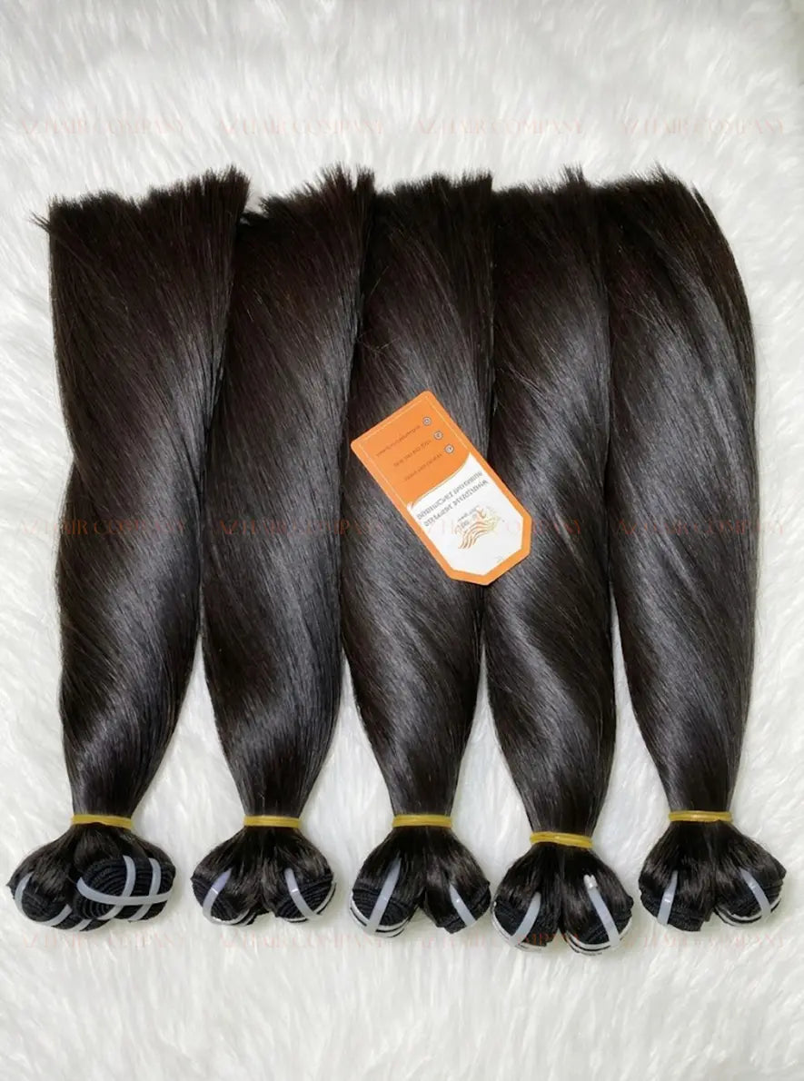 Combo Bone Straight Bundles #1B  Weft