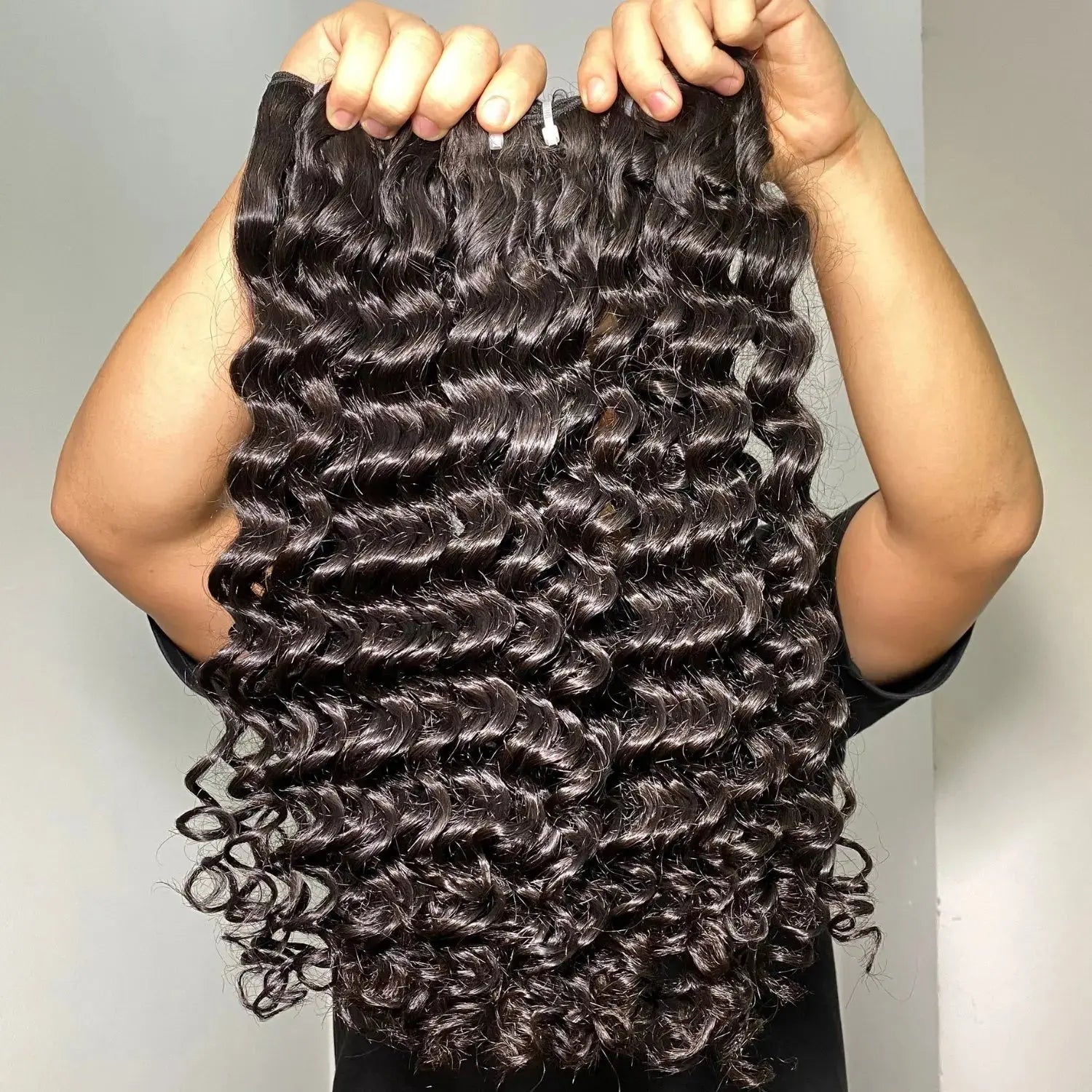 Deep Wave Bundles - Raw Vietnamese Hair | #1B Natural Black AZ Hair Vietnam Texture