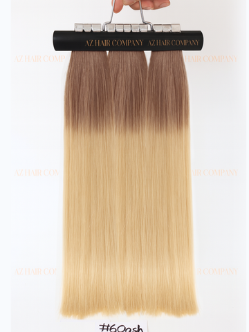 Balayage (#60ash/#2) Regular Tape In Hair Extensions 100g