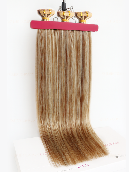 Highlight (#60ash/#4ash) Regular Tape In Hair Extensions 100g