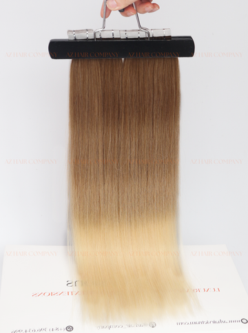 Balayage (#4ash/#60C) Regular Tape In Hair Extensions 100g
