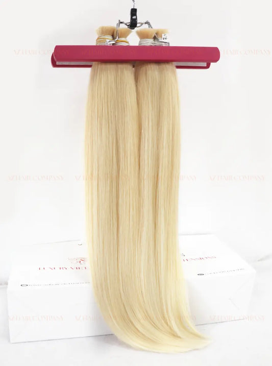 Light Blonde (#613) Bulk Hair Extensions 100g