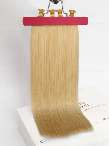 Light Blonde (#613) Genius Weft Hair Extensions 100g