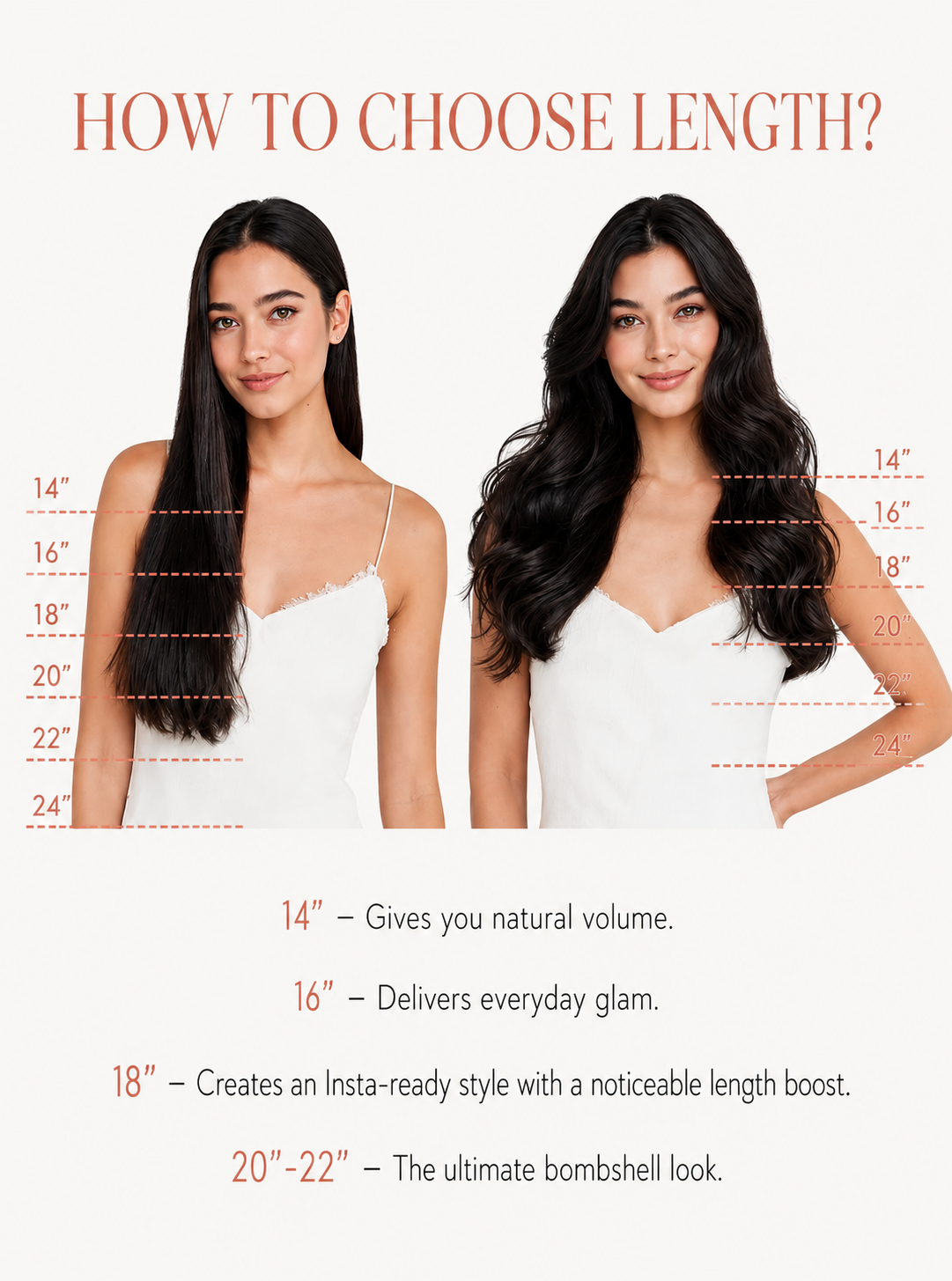 Dark Brown #2ash/#4ash Straight Regular Clip In Hair Extensions 7pcs 150g