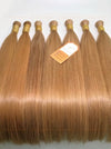 #7 Light Brown Bone Straight Bulk Hair Extensions 100g - Vietnamese Raw Hair / AZ Hair Vietnam