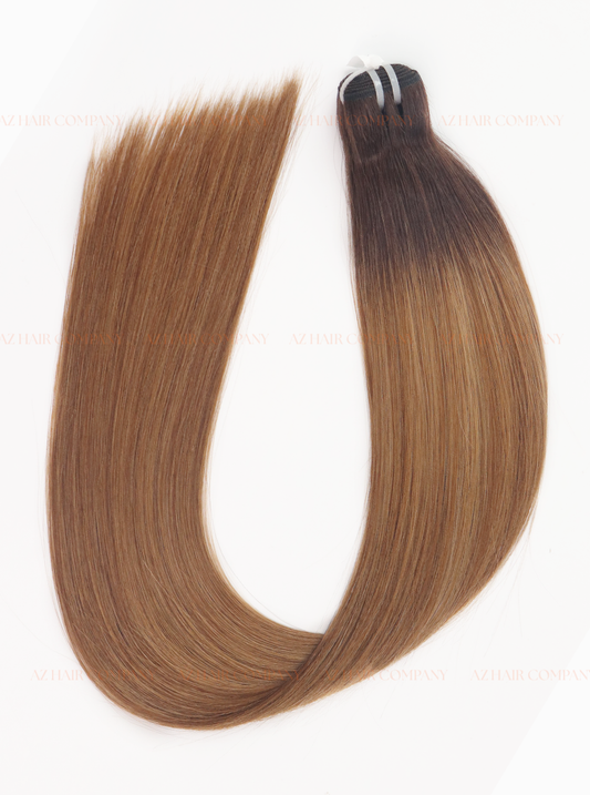 Balayage (#4/#4C) Machine Weft Hair Extensions 100g