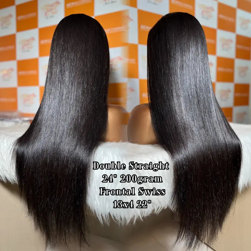 Long Wig - 13x4 Lace Frontal Wig 22 Inch Straight Swiss Lace Hero
