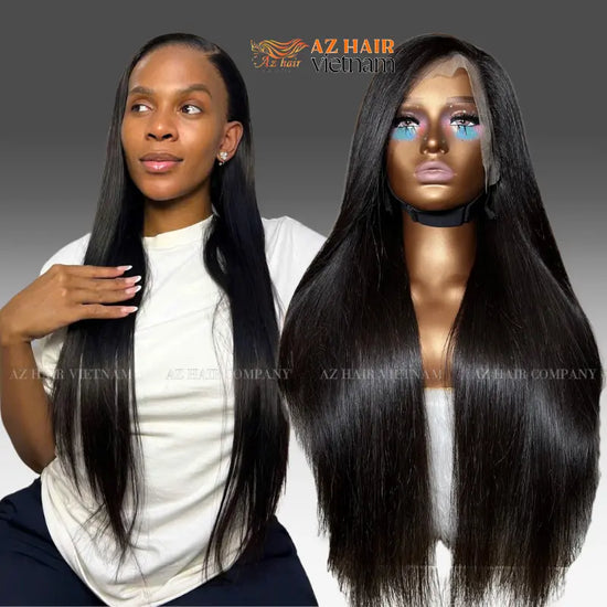 Long Wig - 13x4 Lace Frontal Wig 22 Inch Straight Swiss Lace Model