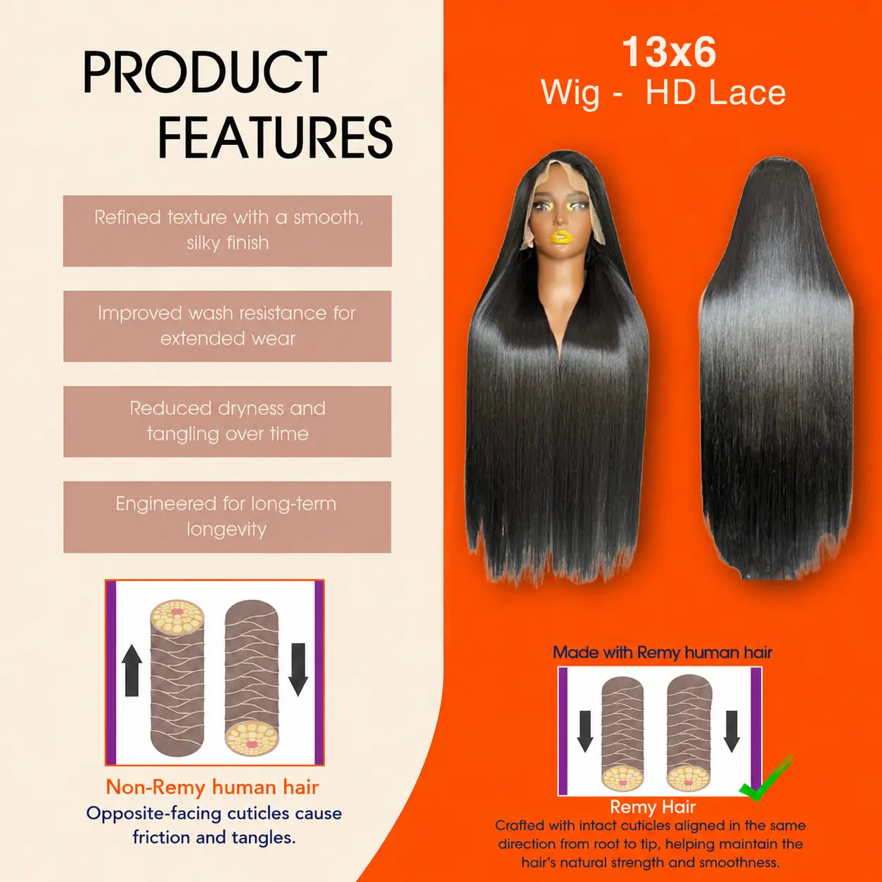 Long Wigs - 13x6 Lace Frontal