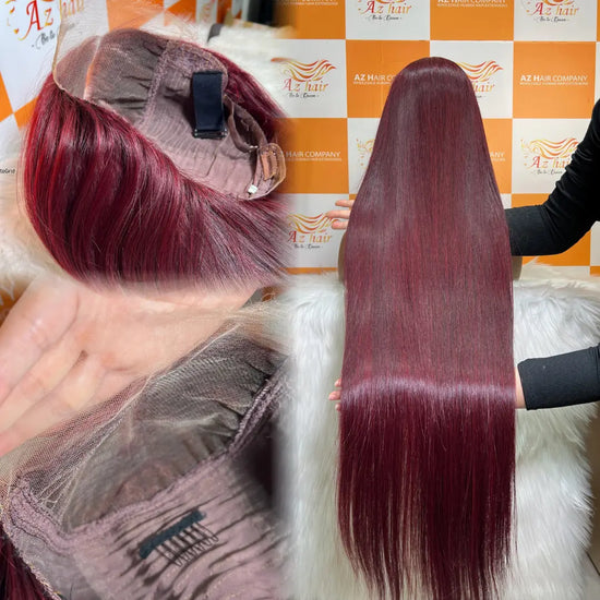 Long Wigs - 6x6 Lace Closure Wig 32 Inch Straight HD Lace 26 inch detail