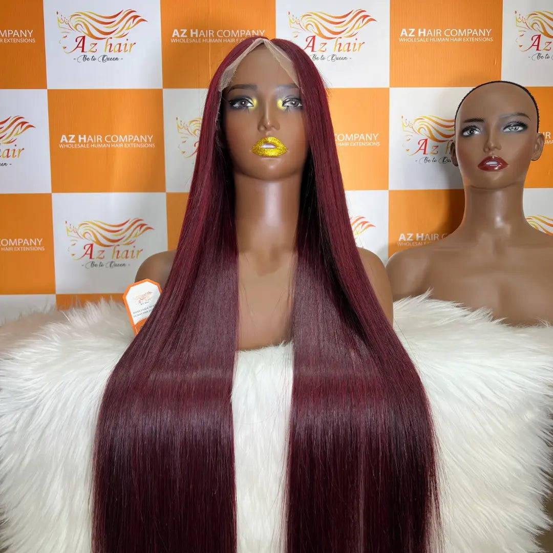 Long Wigs - 6x6 Lace Closure Wig 32 Inch Straight HD Lace 26 inch Worn