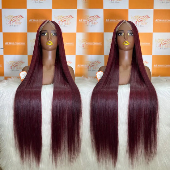 Long Wigs - 6x6 Lace Closure Wig 32 Inch Straight HD Lace 26 inch Hero