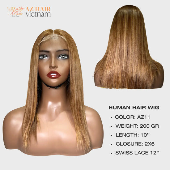 Short Wigs - 2x6 Lace Closure Wig Texture