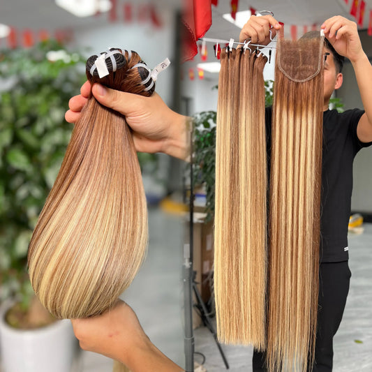 3 Bundles az-hair-5x5-Straight-HD-Lace-Closure Texture