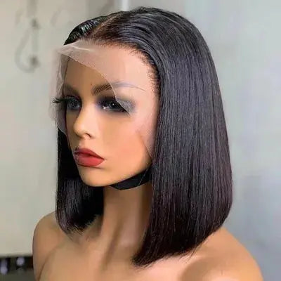 3 Bone Straight Bundles With 2x4 Swiss Lace Closure Worn